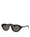 Prada Pr B15s 16k731 51mm Womens Irregular Sunglasses In Neutral