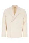 Prada Ivory Cotton Blazer