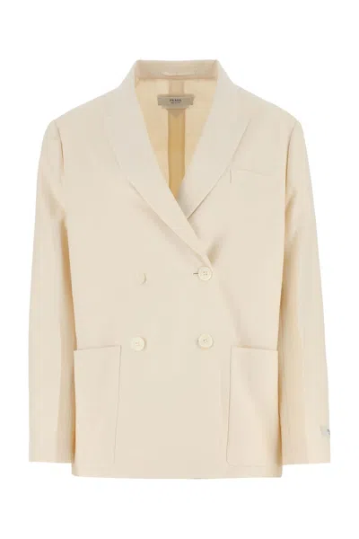 PRADA IVORY COTTON BLAZER