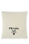 Prada Ivory Eco Fur Pillow