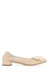 Prada Ivory Leather Pumps In Multi