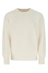 Prada Stretch Cashmere Blend Crew Neck Sweater