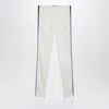 Prada Ivory Technical Fabric Leggings In White