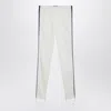 Prada Ivory Technical Fabric Leggings In White