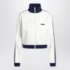 Prada Single-breasted Cotton Blazer In Multi