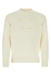 Prada Stretch Cashmere Blend Crew Neck Sweater