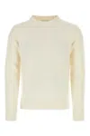 Prada Ivory Wool Blend Sweater In Neutral