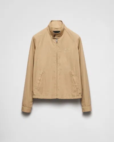 PRADA JACKE AUS BAUMWOLLMISCHUNG