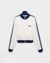Prada Single-breasted Cotton Blazer In Multi