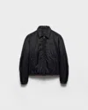 Prada Re-nylon Jacket In Black
