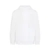 Prada White Lightweight Polyamide Jacket With Hood