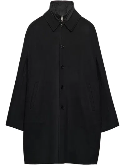 Prada Jacket Clothing In Black