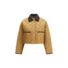 Prada Quilted Re-nylon Jacket Contrast Collar