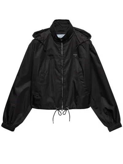 Prada Re-nylon Clothing In Black