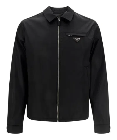 Prada Jacket In Black