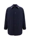 Prada Jacket In Bleu