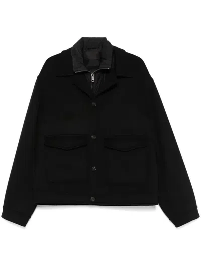 Prada Jacket Clothing In Black