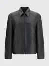 Prada Nappa Leather Jacket In Animal Print