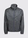 Prada Re-nylon Jacket In Gray