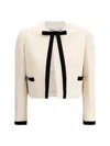 Prada Jacket In Naturale