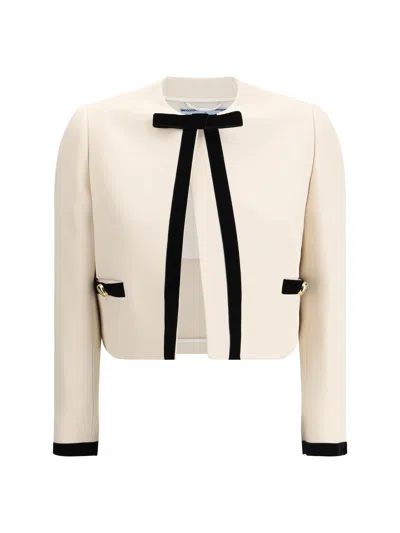 Prada Jacket In White