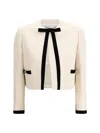 Prada Jacket In Naturale