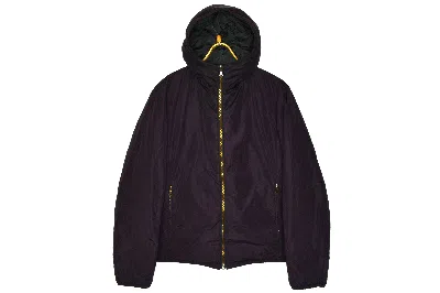 Pre-owned Prada Jacket Reversible Zip Bomber Nylon In Multi