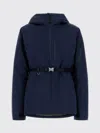 Prada Blue Tech Fabric Jacket In Blue