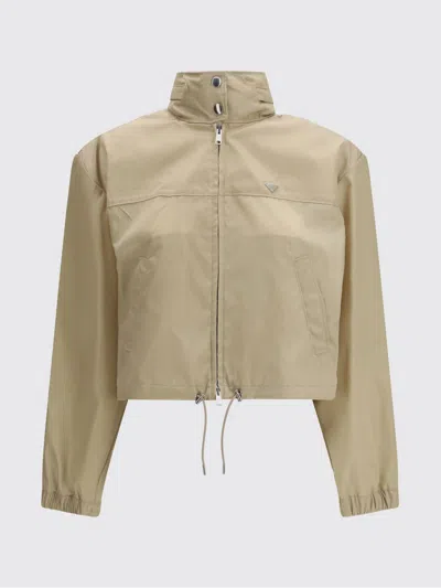 PRADA PRADA CROPPED RE-NYLON BLOUSON