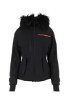 Prada Women's Re-nylon Ski Jacket In Black