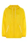 Prada Triangle Logo Hooded Rain Jacket