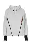 Prada Hooded Polyester Jacket With Elasticated Cuffs