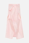 Prada Cape En Soie In Pink