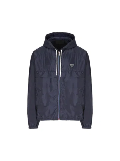Prada Jackets In Blue