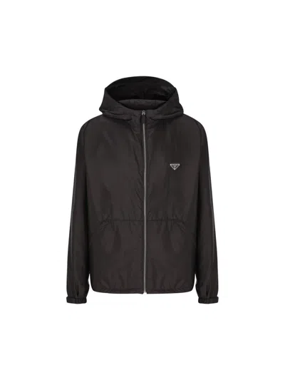 Prada Jackets In Black
