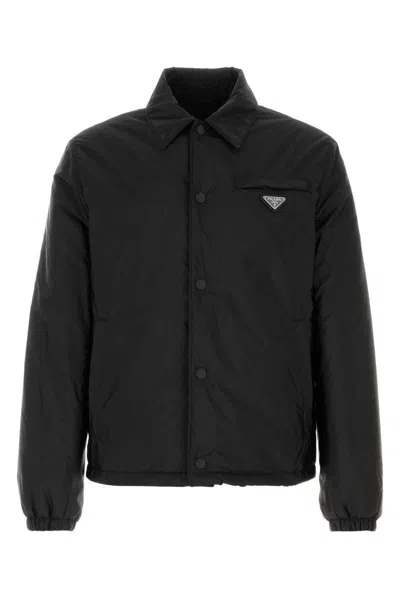 Prada Jackets In Black