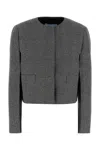 Prada Jackets And Vests In Gray