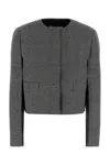 Prada Jackets And Vests In Gray