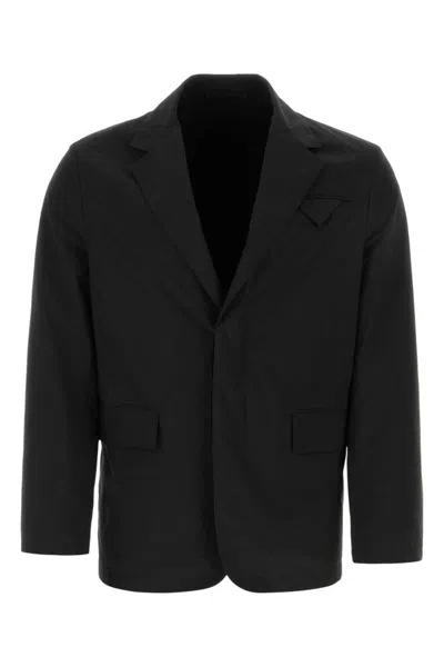 Prada Jackets And Vests In Black