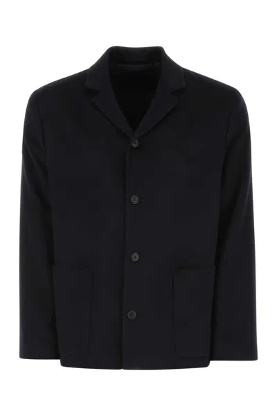 Prada Jackets And Vests In Blue