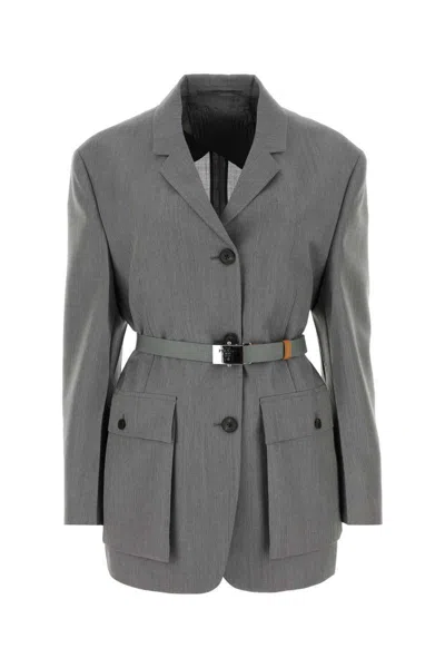 PRADA PRADA JACKETS AND VESTS