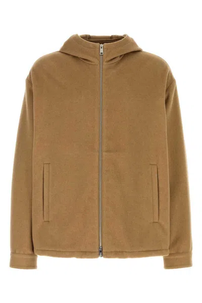 Prada Jackets In Brown