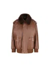 Prada Jackets In Brown