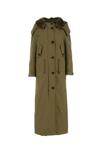 Prada Jackets In Green