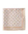 Prada Jacquard Silk Scarf 55x55 In Pattern
