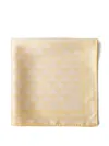 Prada Schal Aus Jacquard-seide 55x55 In Neutral