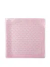 Prada Schal Aus Jacquard-seide 90x90 In Purple