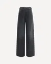 Prada Jeans Woman Black In Gray