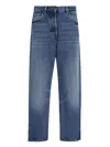 Prada Wide Jeans In Blue