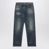 Prada Jeans In Washed Denim In Blue